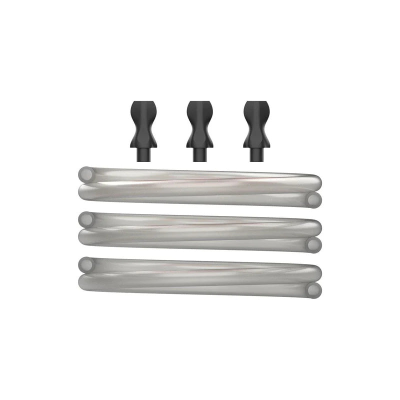 Storz & Bickel Volcano Hybrid Schlauch Set mit drei hochwertigen Schläuchen, ideal für hygienischen Austausch.