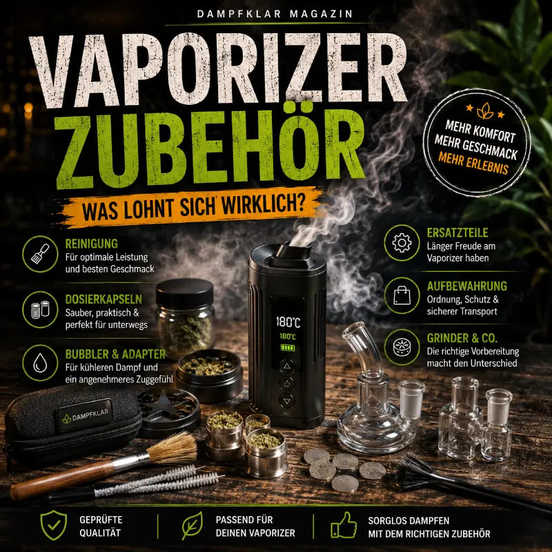 Vaporizer Zubehör: Was lohnt sich wirklich?