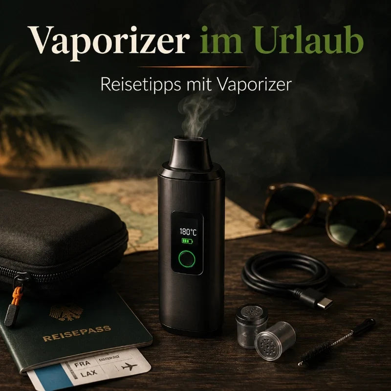 Vaporizer im Urlaub: Sicher reisen und richtig packen