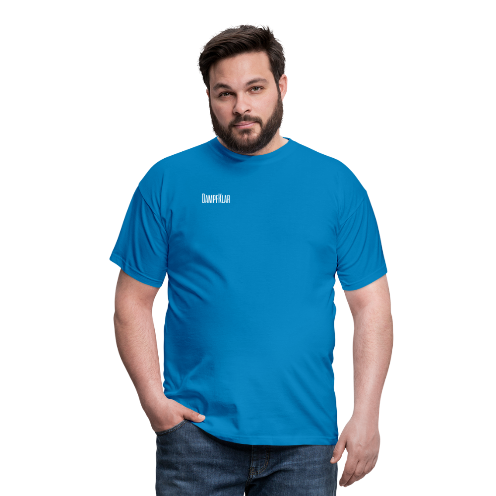 Männer T-Shirt in Blau, mit einem modernen Design und hoher Qualität, ideal für den täglichen Gebrauch.