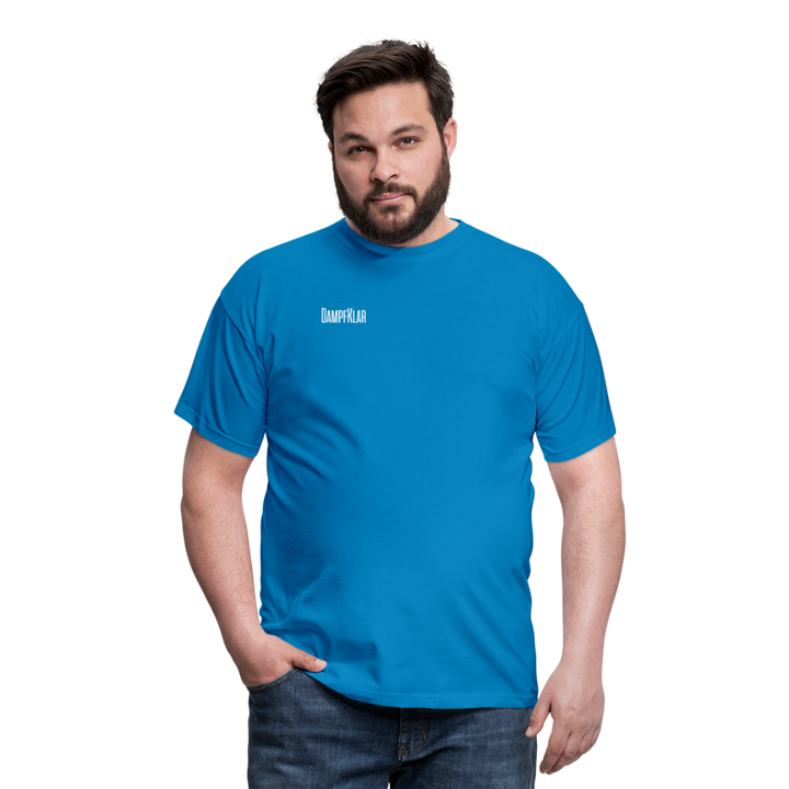 Männer T-Shirt in Blau, mit einem modernen Design und hoher Qualität, ideal für den täglichen Gebrauch.