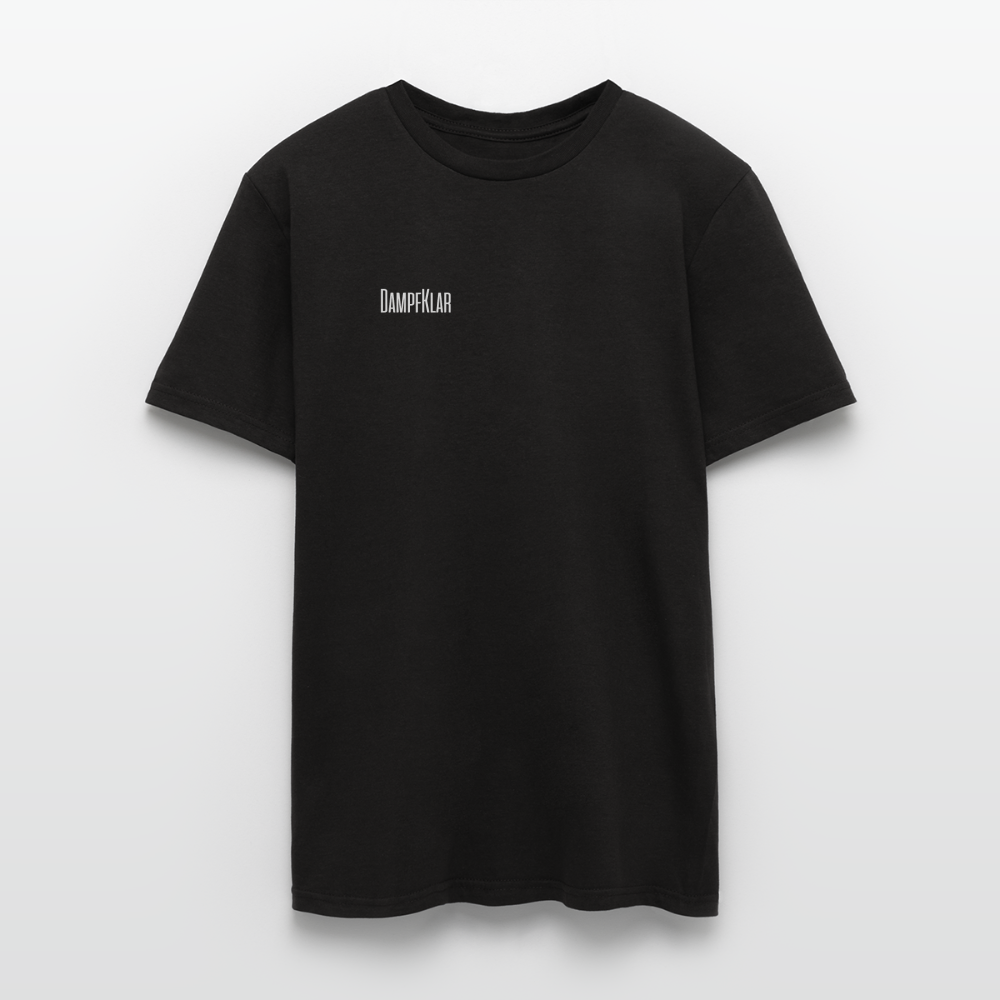 Schwarzes Herren-T-Shirt mit schlichtem Design und Logo, aus hochwertiger Baumwolle, ideal für den Alltag.