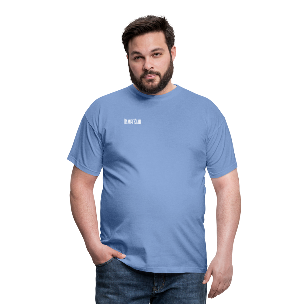 Männer T-Shirt in Himmelblau, zeitloser Stil und superweiche Baumwolle, ideal für jeden Tag.