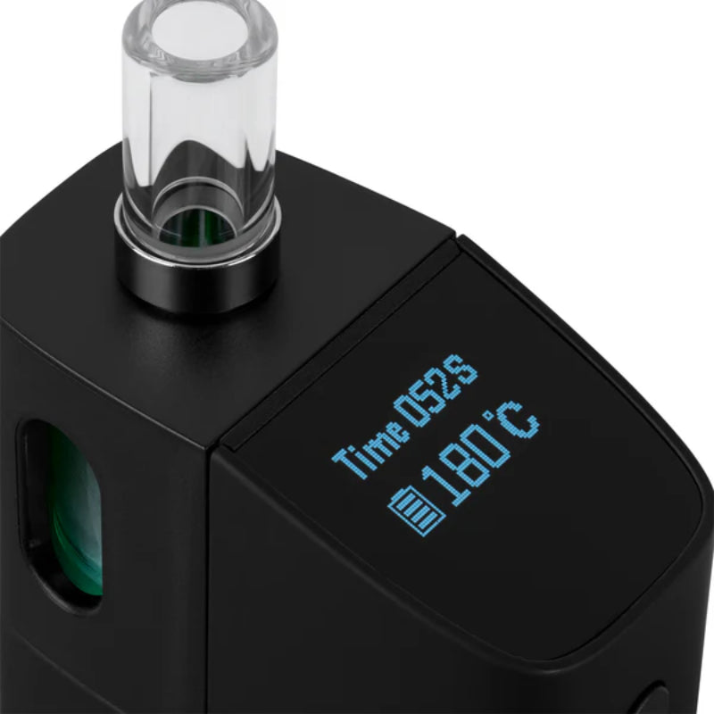 SMONO 3 Vaporizer mit digitalen Einstellungen und Glas Mundstück, ideal für aromatischen Dampf.