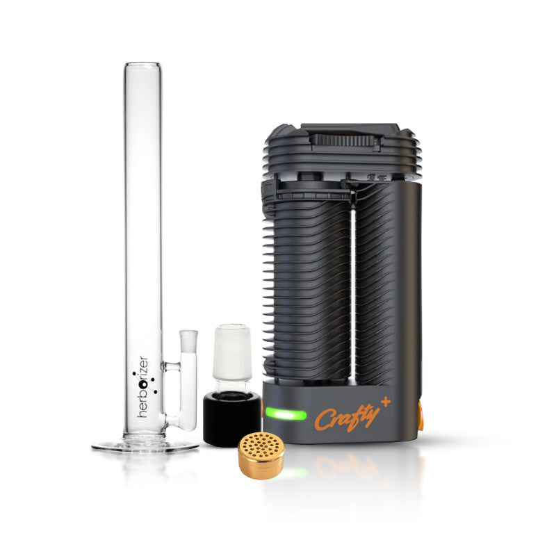 Storz & Bickel Crafty+ Bundle: Vaporizer, Herborizer Tube, Goldene Kapsel für ein optimales Dampferlebnis.