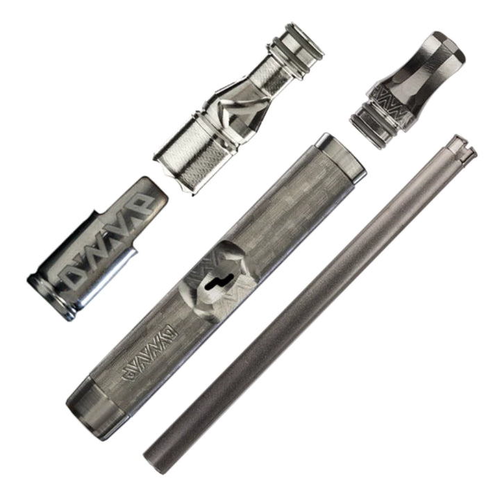 DynaVap M7 XL Vaporizer mit Captive Cap, Metallkörper und Zubehör, kompakt und tragbar