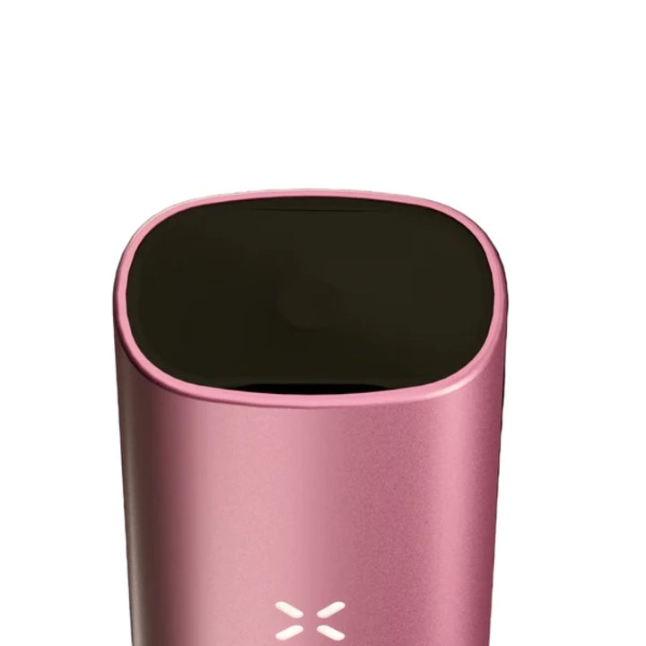 PAX Mini 2 in Rosa, kompakter Vaporizer mit größerer Ofenkammer und minimalistischem Design für unterwegs