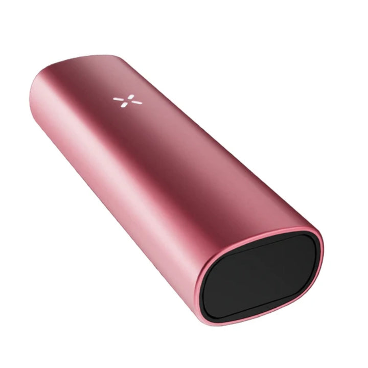 PAX Mini 2 kompakter Vaporizer in Rosé mit minimalistischem Design und großer Ofenkammer für unterwegs