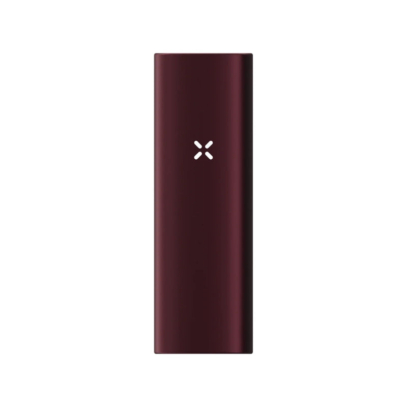 PAX Mini 2 Oxblood – burgunderroter tragbarer Kräuter-Vaporizer in Frontansicht