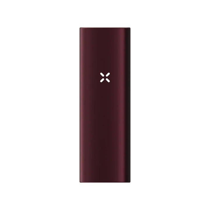 PAX Mini 2 Oxblood – burgunderroter tragbarer Kräuter-Vaporizer in Frontansicht
