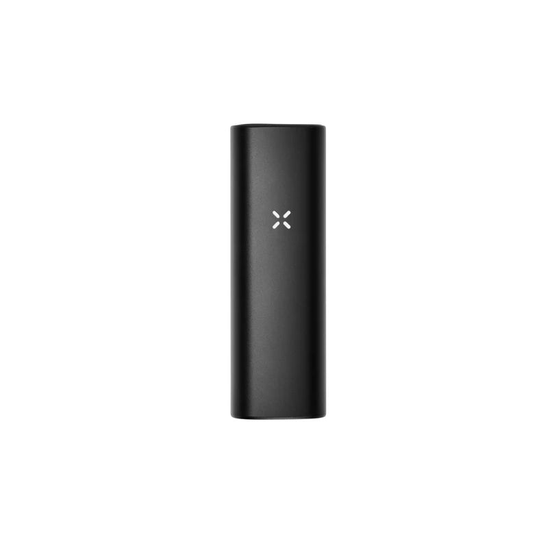 PAX Mini, tragbares Verdampfergerät für Kräuter und Konzentrate, kompaktes Design in Schwarz.