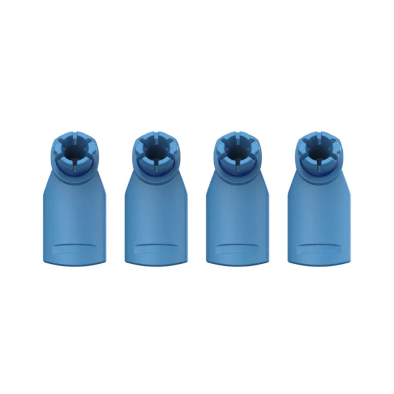 Storz & Bickel Veazy Mundstücke (4 Stk.) in blau für hygienischen Austausch von Vaporizern.