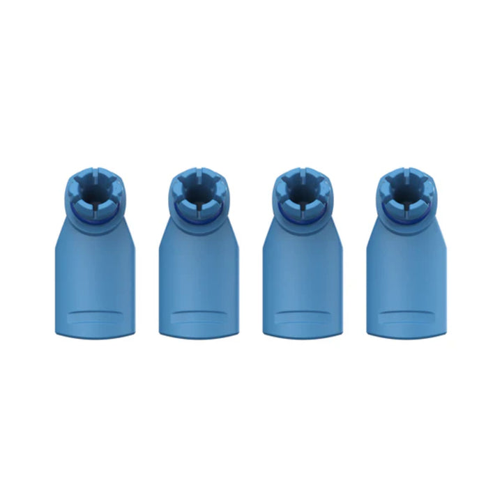 Storz & Bickel Veazy Mundstücke (4 Stk.) in blau für hygienischen Austausch von Vaporizern.