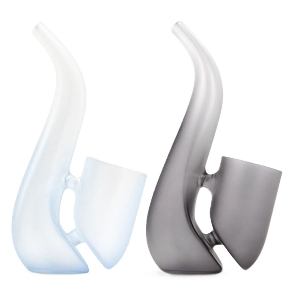 Puffco New Proxy Bub Glass Cover - zwei verschiedene Designs für den Vaporizer mit stylischem Bubbler-Design.