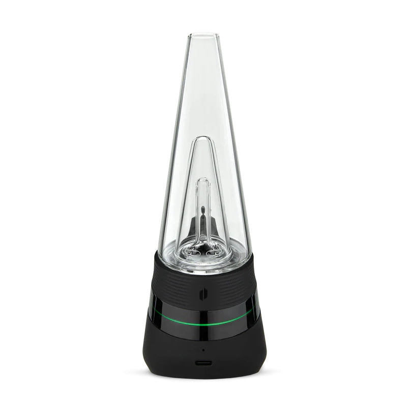 Puffco New Peak - Onyx: innovativer Vaporizer für Konzentrate mit 3D-Kammer-Technologie und Echtzeit-Temperaturregelung.
