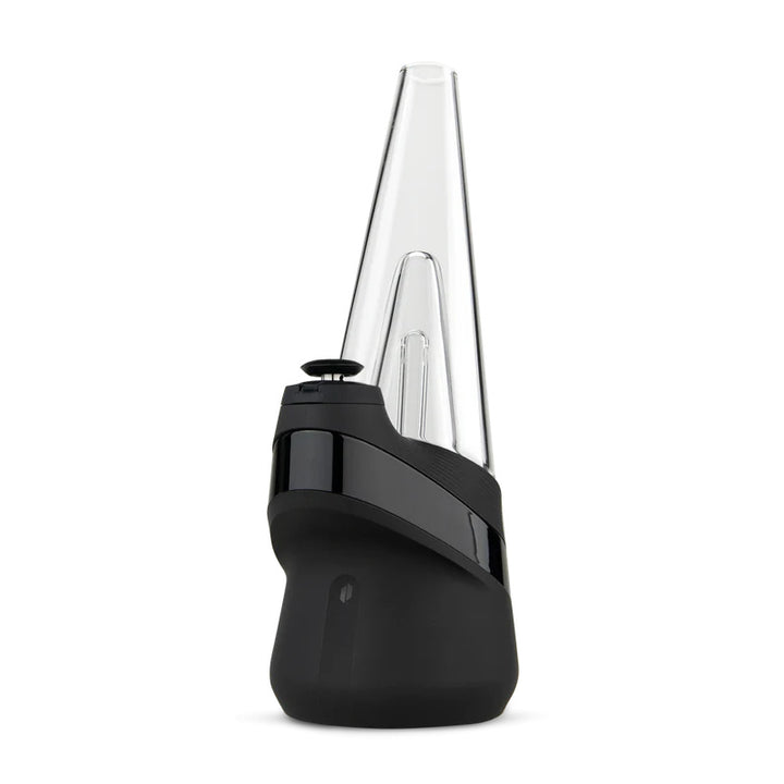 Puffco New Peak - Onyx, eleganter Vaporizer für Konzentrate mit 3D-Kammer-Technologie und Joystick-Kappe.