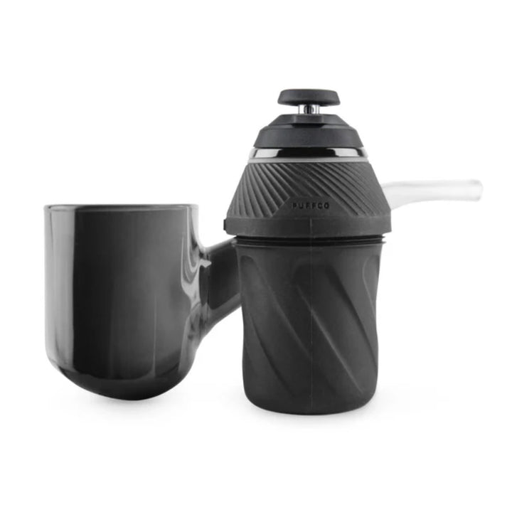 Puffco Proxy Kit Vaporizer in Schwarz, modulares Design für Konzentrate, 3D-Kammertechnologie.