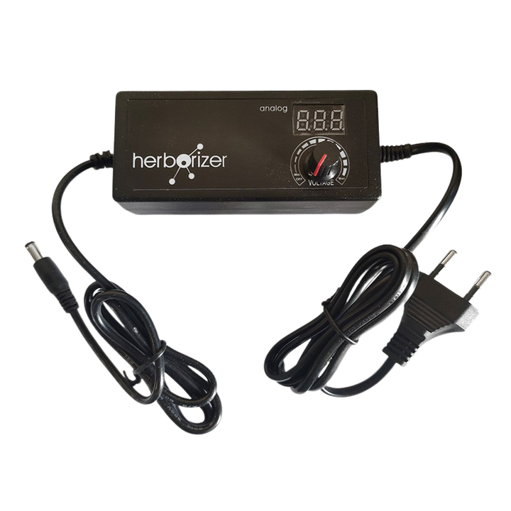 Herborizer XL System Steuergerät mit Display und Temperaturregelung für optimalen Dampfgenuss.