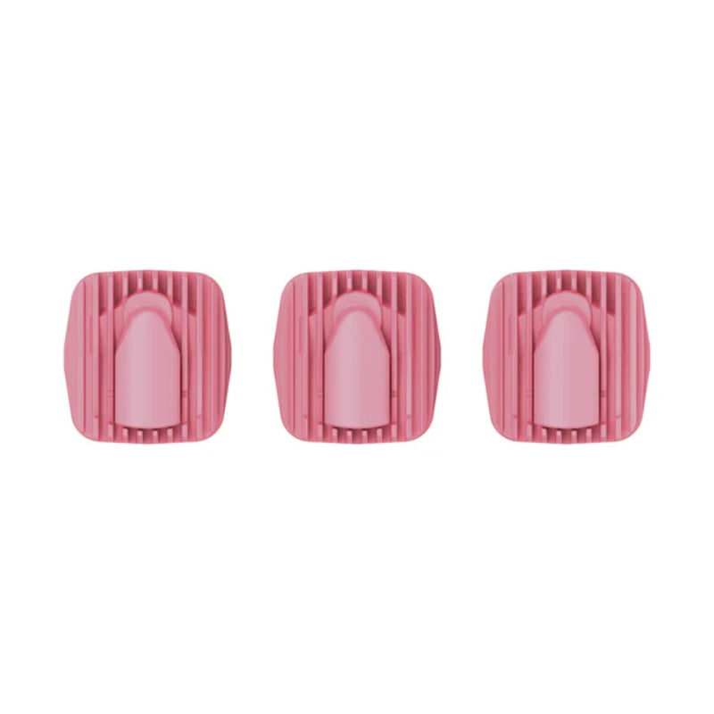Storz & Bickel Veazy Kühleinheit (3 Stk.) in pink, designed for efficient vapor cooling and refining.