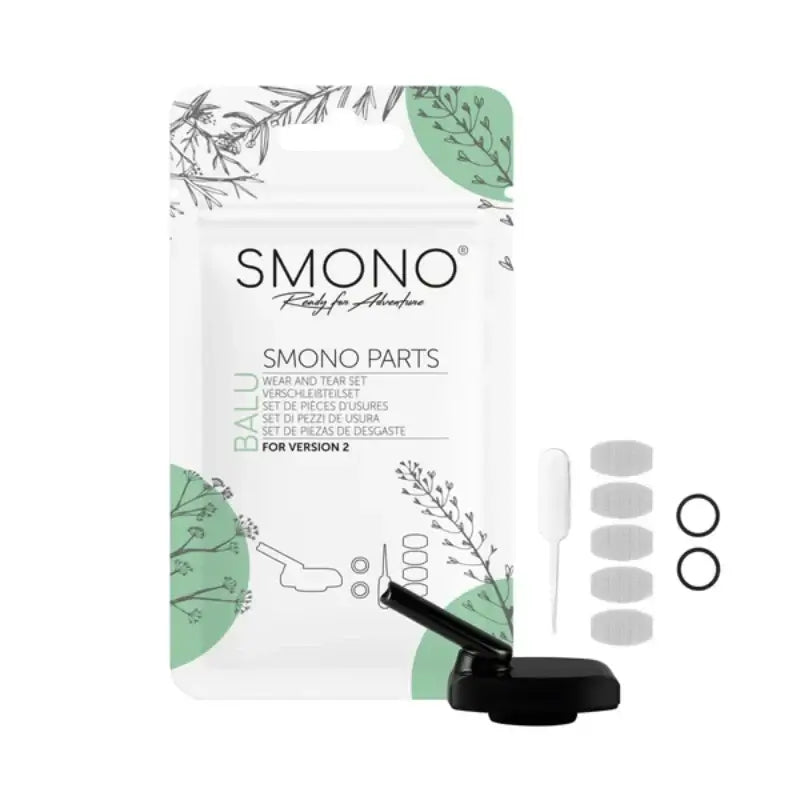 SMONO BALU Verschleißteileset für SMONO Balu Vaporizer, Ersatzteile und Wartungszubehör im Set