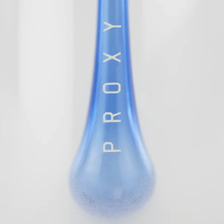 Puffco Proxy Droplet Detail - Ozeanblaues Mundgeblasenes Glas für Vaporizer und Verdampfer.