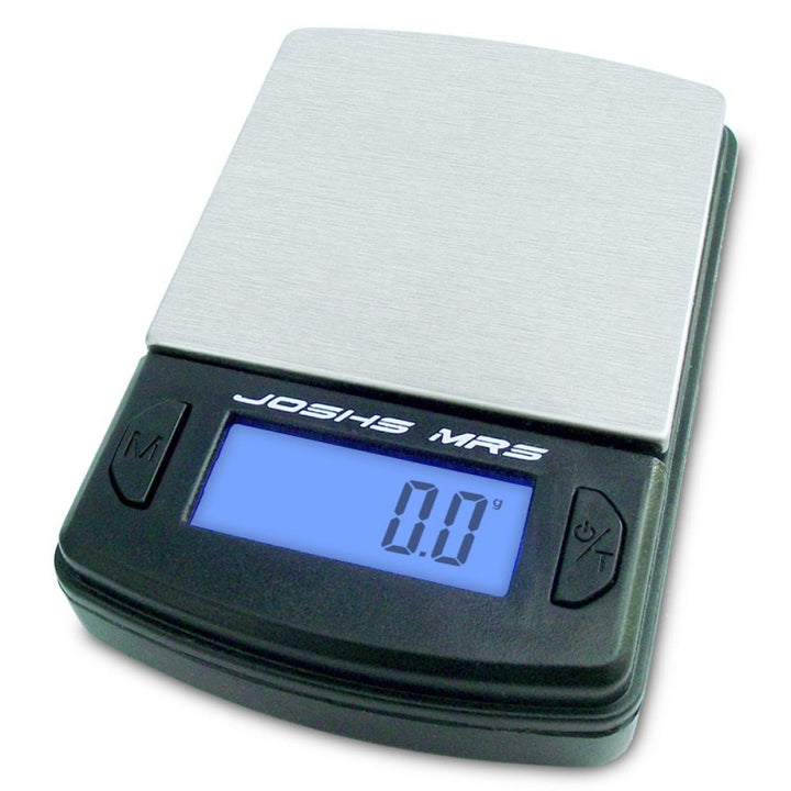 Josh's MR1 präzise Feinwaage mit digitalem Display und modernem Design für exakte Messungen bis 100 g.