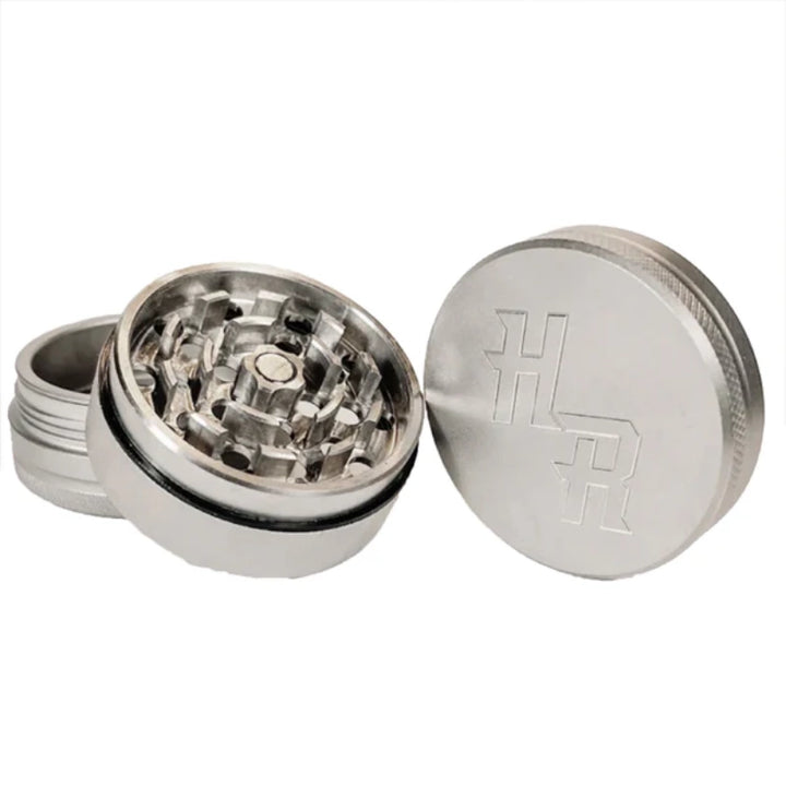 TheRipper Edelstahl Grinder aus medizinischem Edelstahl, 3-teilig, mit scharfen diamantgeschliffenen Zähnen für gleichmäßiges Mahlen