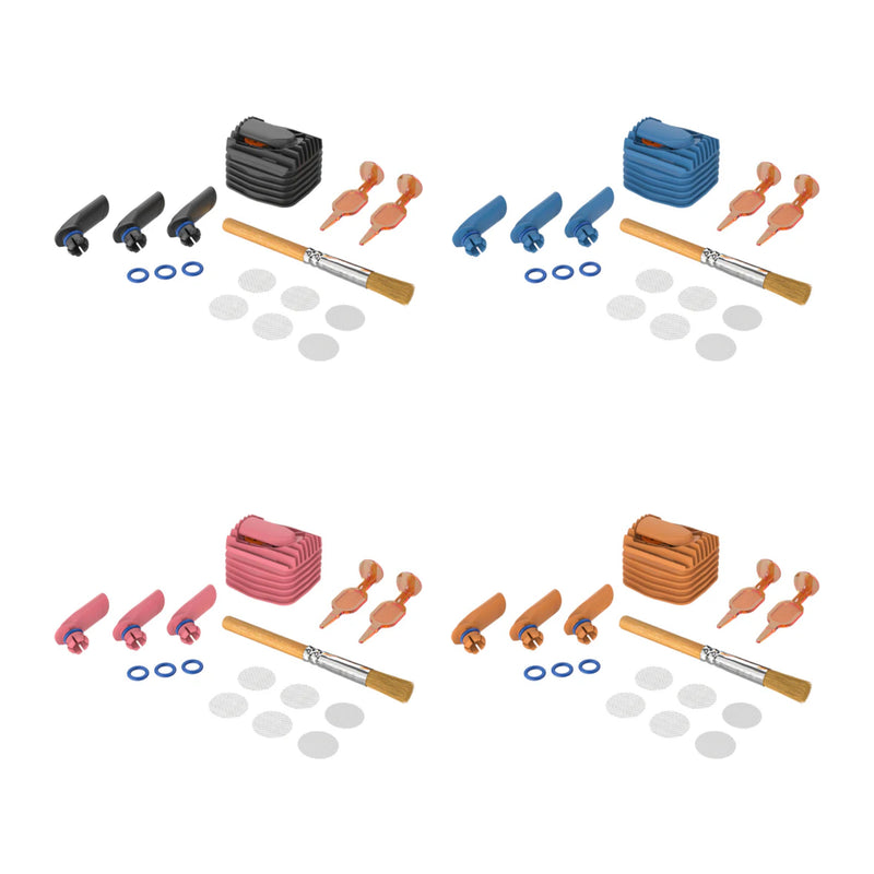 Storz &amp; Bickel Veazy Verschleißteile Set – Farbvarianten Alluring Black, Dynamic Blue, Charming Pink, Inspiring Orange