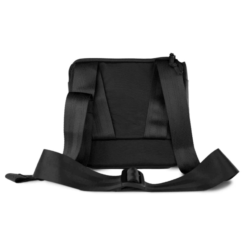 Proxy Travel Bag with adjustable straps and sleek black design for secure travel.