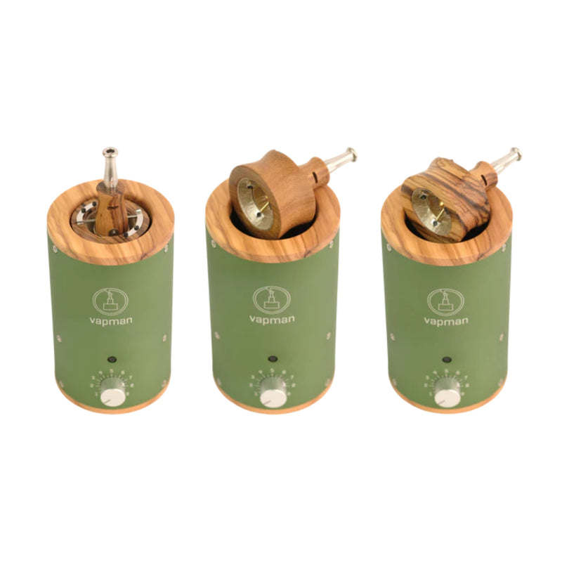 INHALE Vapman x Station Bundle – Farbvarianten Olive, Satin, Zebrano