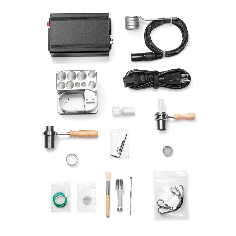 CrossingTech Wireless One Hit Wonder V2 (WOHW) kabelloser Desktop Vaporizer mit Zubehör und Heizkopf